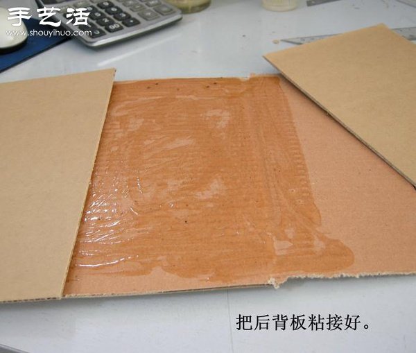硬紙板廢物利用DIY精致收納柜 -  itrip.net.cn