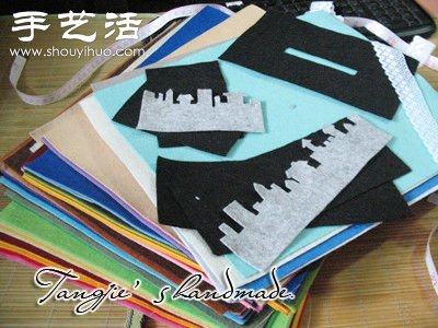 碎布料DIY制作漂亮布藝紙巾盒 -  itrip.net.cn