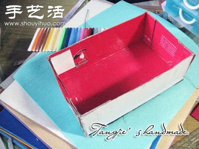 碎布料DIY制作漂亮布藝紙巾盒 -  itrip.net.cn