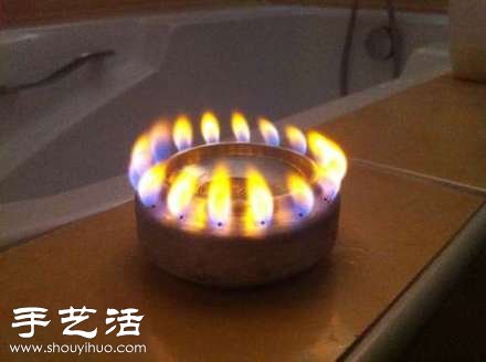 易拉罐小制作：自制野營迷你酒精噴爐 -  itrip.net.cn
