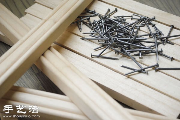 自制簡(jiǎn)約木鞋架 木制鞋架手工DIY -  itrip.net.cn