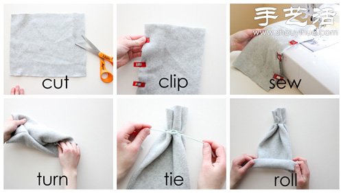 布藝手工：給玩具小熊做頂帽子 -  itrip.net.cn