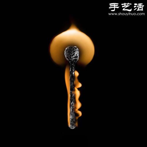 燃燒火柴DIY美輪美奐創(chuàng)意攝影 -  itrip.net.cn