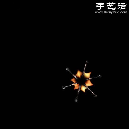 燃燒火柴DIY美輪美奐創(chuàng)意攝影 -  itrip.net.cn