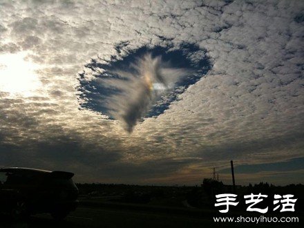 罕見神秘的震撼天空氣象景觀 -  itrip.net.cn