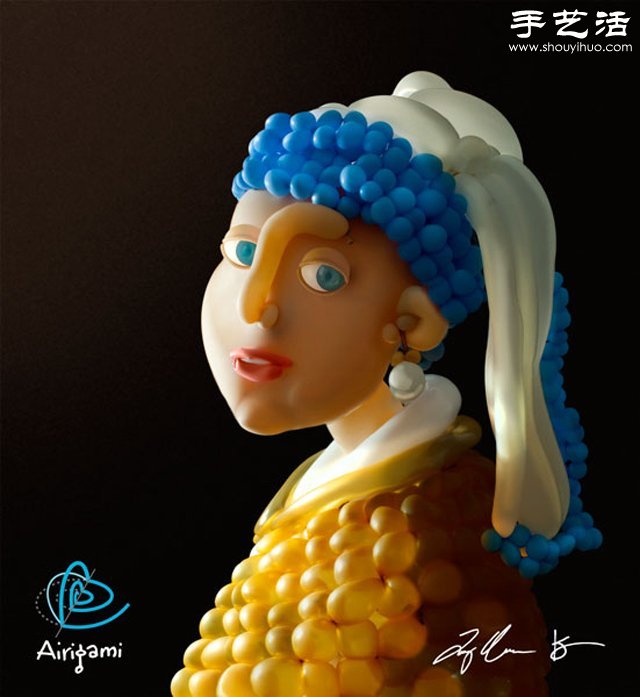 街頭藝術(shù)家Larry Moss的氣球編織作品 -  itrip.net.cn