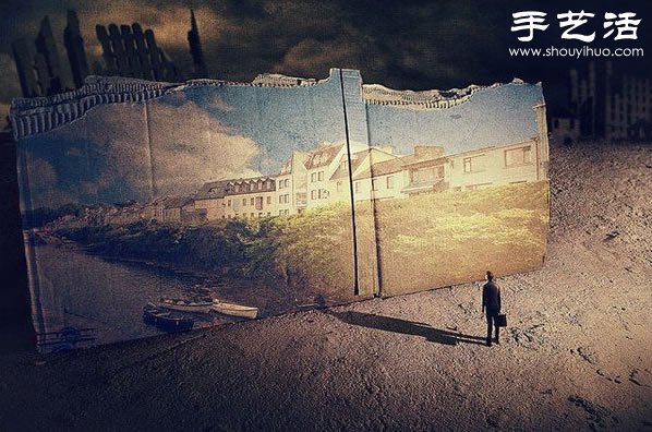 紙板DIY生活場(chǎng)景的創(chuàng)意攝影 -  itrip.net.cn