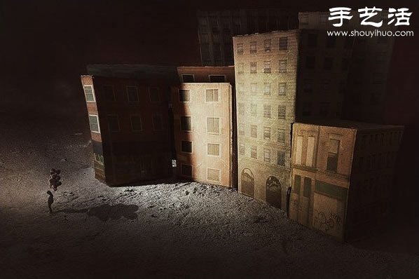 紙板DIY生活場(chǎng)景的創(chuàng)意攝影 -  itrip.net.cn