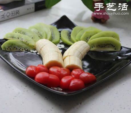 小番茄+香蕉+獼猴桃 水果拼盤的做法 -  itrip.net.cn