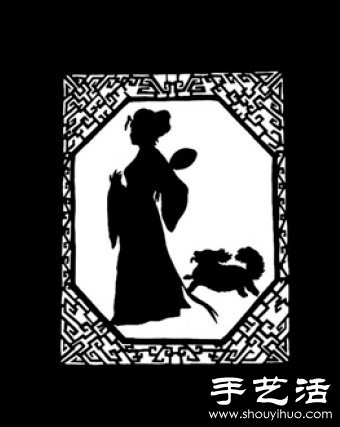 中國傳統(tǒng)剪影圖案作品欣賞 -  itrip.net.cn