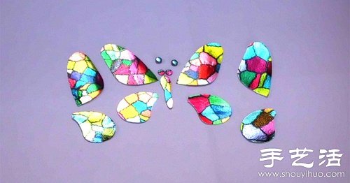 鋁箔紙+環(huán)氧樹脂 手工制作蝴蝶別針/發(fā)夾 -  itrip.net.cn