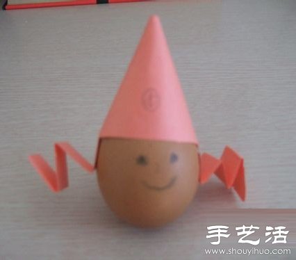 雞蛋+沙子 手工DIY可愛不倒翁 -  itrip.net.cn