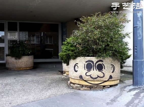 法國街頭藝術(shù)家OakoAk涂鴉作品 -  itrip.net.cn