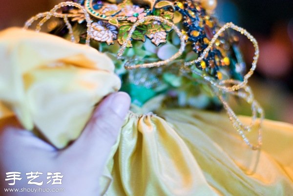 胸針手捧花手工制作教程 -  itrip.net.cn