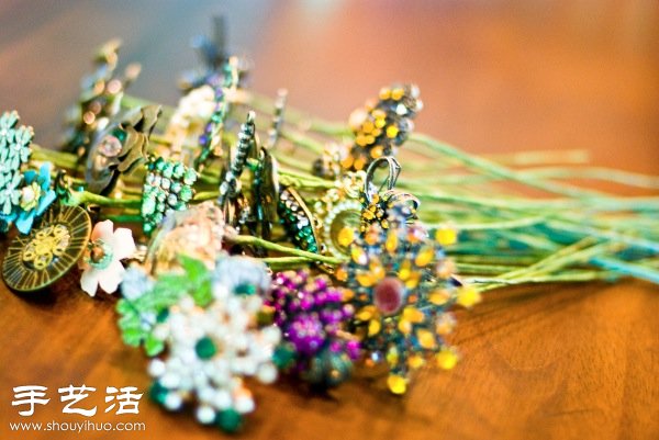 胸針手捧花手工制作教程 -  itrip.net.cn