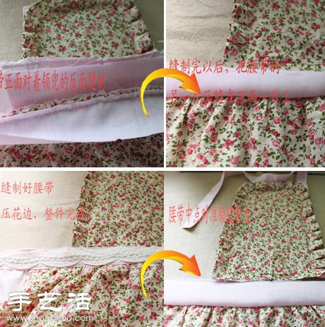 美觀又實(shí)用的田園風(fēng)圍裙手工制作 -  itrip.net.cn