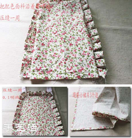 美觀又實(shí)用的田園風(fēng)圍裙手工制作 -  itrip.net.cn
