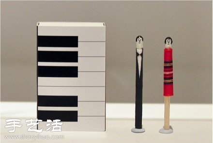 火柴棍創(chuàng)意DIY有趣的人物形象 -  itrip.net.cn