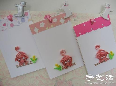 簡單又可愛的手工衍紙作品 -  itrip.net.cn