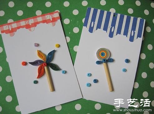 簡單又可愛的手工衍紙作品 -  itrip.net.cn