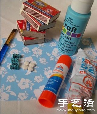 火柴盒廢物利用手工制作首飾盒 -  itrip.net.cn