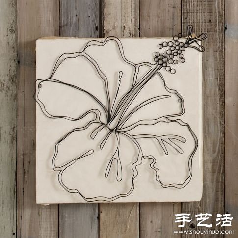 鐵絲手工DIY的精美工藝品 -  itrip.net.cn