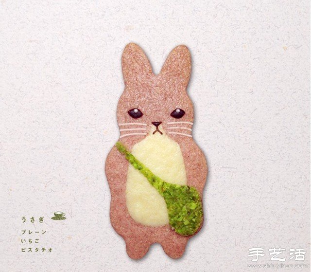 日本Hen-teco甜品店的可愛卡通動(dòng)物餅干 -  itrip.net.cn