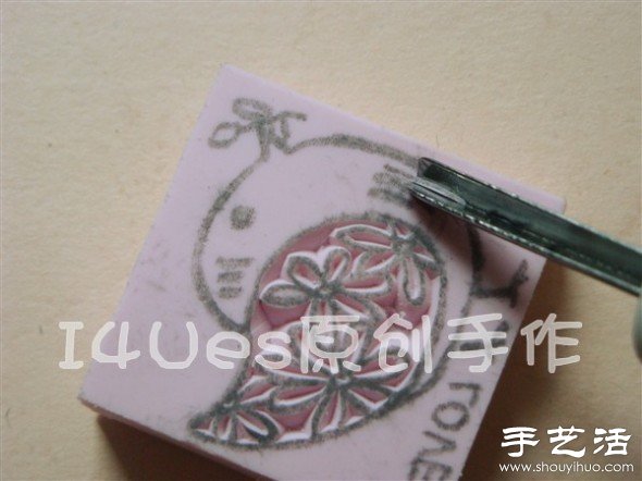 超詳細(xì)手工制作小鳥圖案橡皮章教程 -  itrip.net.cn