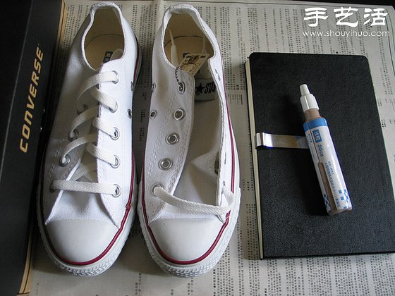 白色帆布鞋手工改造教程 -  itrip.net.cn