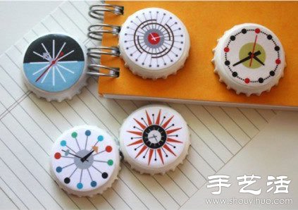 瓶蓋的可愛環(huán)保創(chuàng)意 手工DIY精致小玩意 -  itrip.net.cn