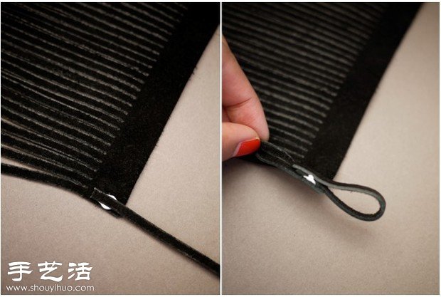 自制包包流蘇 皮質(zhì)流蘇手工制作方法 -  itrip.net.cn