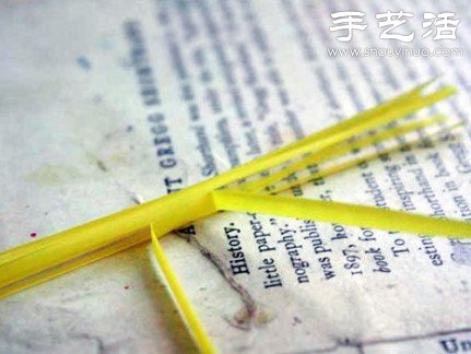 吸管小制作：變廢為寶手工DIY焰火裝飾 -  itrip.net.cn