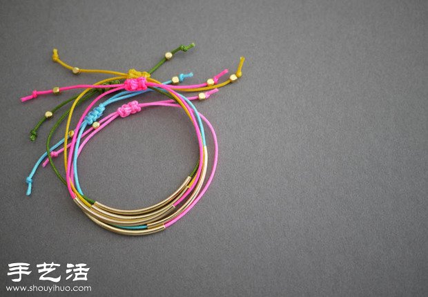 自制漂亮手鏈的方法 手鏈的簡單制作教程 -  itrip.net.cn