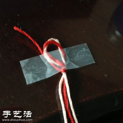 超詳細(xì)兩根繩手鏈的編法 -  itrip.net.cn