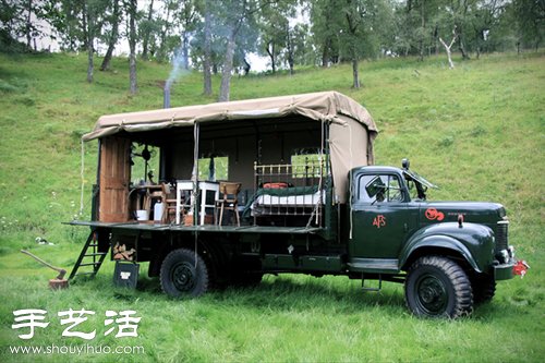 火警車改造DIY成移動旅館 -  itrip.net.cn