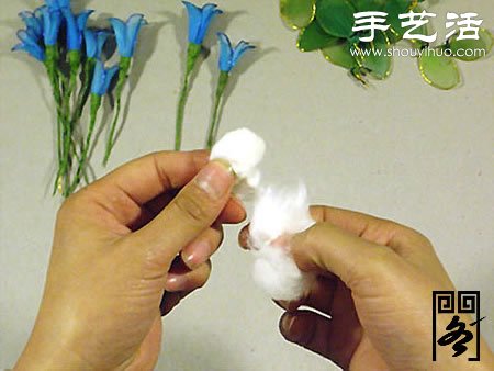 絲襪花矢車草的制作方法 -  itrip.net.cn