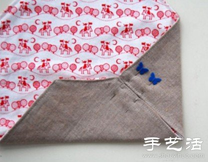 傳遞愛(ài)意布藝信封手工制作 -  itrip.net.cn