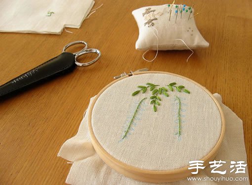 淡雅清新的手工刺繡作品欣賞 -  itrip.net.cn