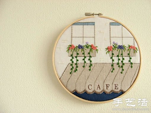 淡雅清新的手工刺繡作品欣賞 -  itrip.net.cn