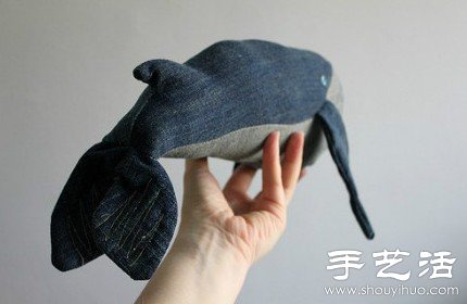 鯨魚(yú)玩偶布藝手工制作教程 -  itrip.net.cn