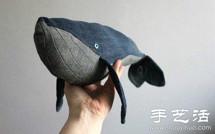 鯨魚(yú)玩偶布藝手工制作教程 -  itrip.net.cn