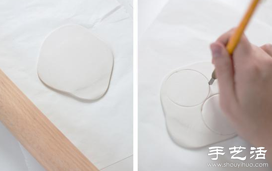 超輕粘土DIY手工制作清新吊墜教程 -  itrip.net.cn