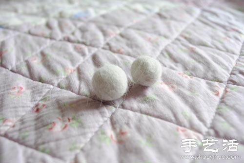 貓毛變廢為寶手工DIY毛氈掛飾 -  itrip.net.cn