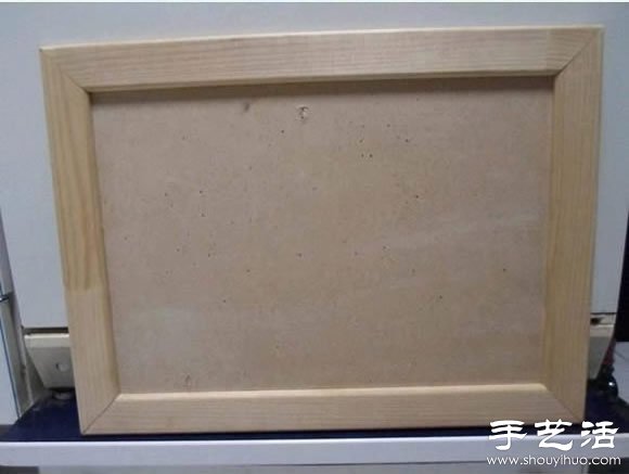 豆子+畫框 手工DIY創(chuàng)意拼貼畫 -  itrip.net.cn