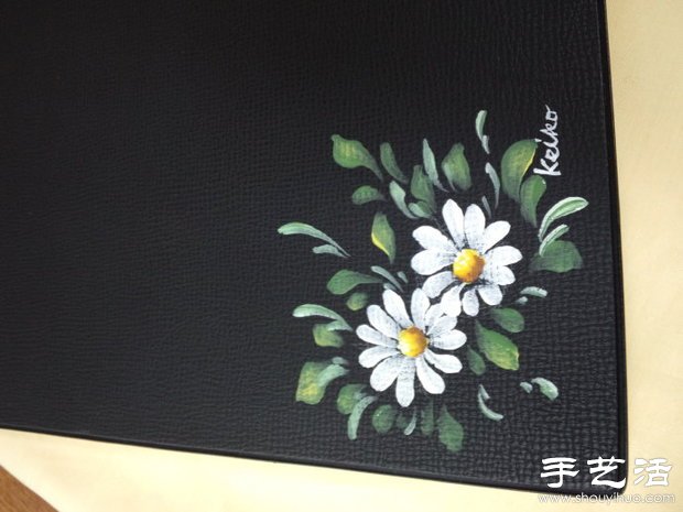 教你雛菊的畫法 畫雛菊的圖解教程 -  itrip.net.cn