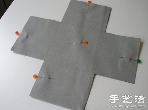 帶標(biāo)簽布藝收納盒手工制作教程 -  itrip.net.cn