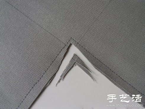 帶標(biāo)簽布藝收納盒手工制作教程 -  itrip.net.cn