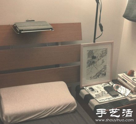 晾衣架創(chuàng)意DIY 讓你平躺著看電影 -  itrip.net.cn
