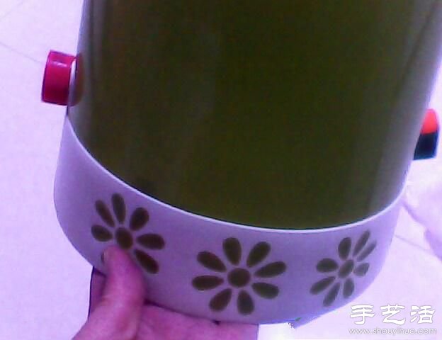 垃圾桶環(huán)保DIY 可以套上各種大小塑料袋 -  itrip.net.cn