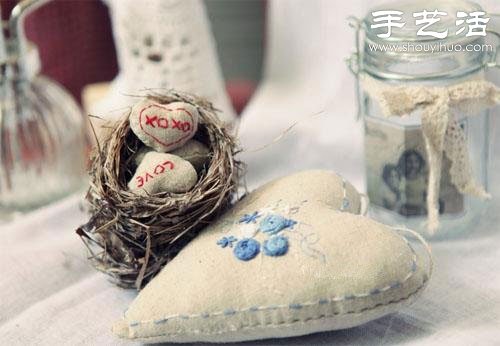 棉麻布刺繡DIY清新居家小物件 -  itrip.net.cn